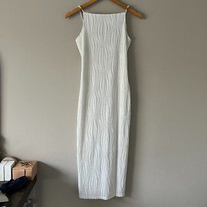 NWOT Rihoas The Water Ripple Textured Cami Dress